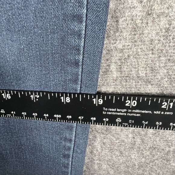 American Eagle Hi Rise Jegging Jeans Size 2 Womens Distressed Blue Stretch Denim - Picture 6 of 8